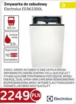 Kakto Zmywarka do zabudowy Electrolux oferta
