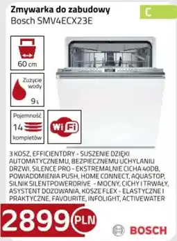Kakto Zmywarka do zabudowy Bosch SMV4ECX23E oferta
