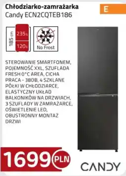 Kakto Chłodziarko-zamrażarka Candy ECN2CQTEB186 oferta