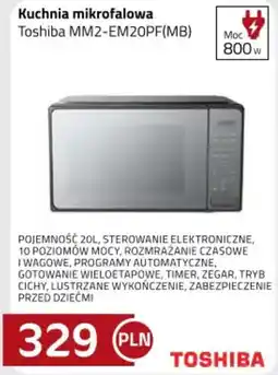 Kakto Kuchnia mikrofalowa Toshiba MM2-EM20PF(MB) oferta