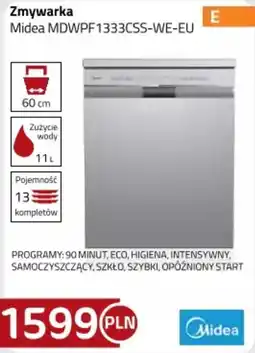 Kakto Zmywarka Midea MDWPF1333CSS-WE-EU oferta