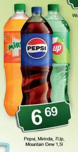 Eden Pepsi, Mirinda, 7Up, Mountain Dew oferta