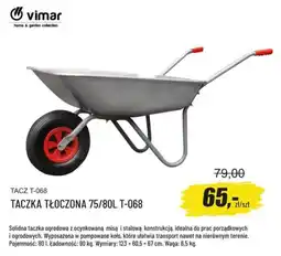 Unimet Taczka Tłoczona 75/80L T-068 oferta