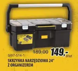 Unimet Stanley Skrzynka Narzędziowa 24" z Organizatorem oferta