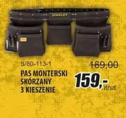Unimet Stanley Pas Monterski Skórzany 3 Kieszenie oferta