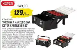 Unimet Skrzynka Narzędziowa Keter Cantilever 22" oferta