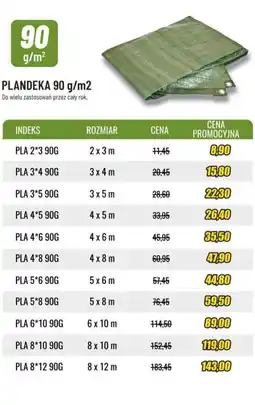 Unimet Plandeka 90 g/m2 oferta