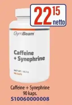 AT GymBeam Caffeine + Synephrine oferta