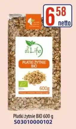 AT Płatki żytnie BIO oferta