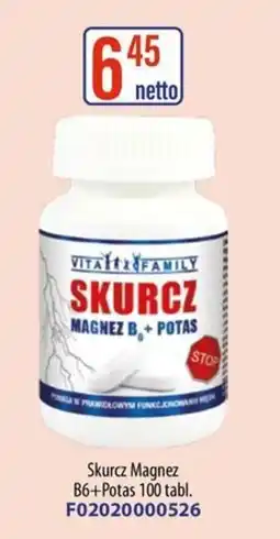 AT Vita Family Skurcz Magnez B6 + Potas oferta