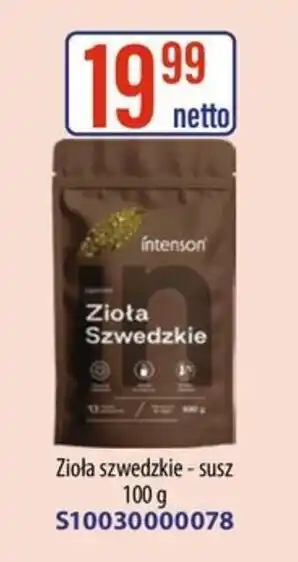 Zioła Szwedzkie Intenson