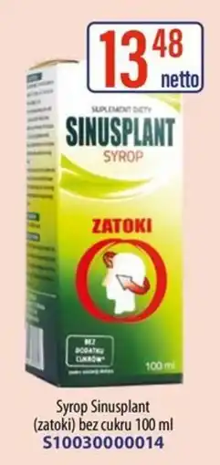 AT Syrop Sinusplant (zatoki) bez cukru oferta