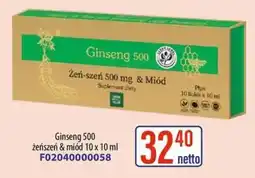 AT Ginseng 500 Żeń-szeń & miód oferta