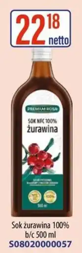 AT Sok NFC 100% żurawina oferta