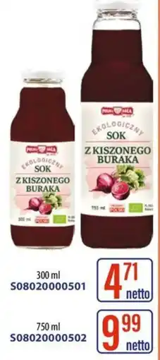 AT Ekologiczny sok z kiszzonego buraka oferta