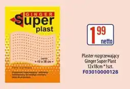 AT Plaster rozgrzewający Ginger Super Plast oferta