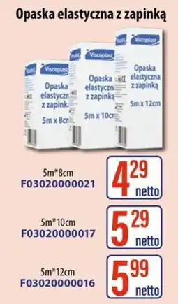 AT Opaska elastyczna z zapinką Viscoplast oferta