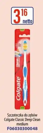 AT Szczoteczka do zębów Colgate Classic Deep Clean medium oferta