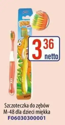 AT Szczoteczka do zębów M-48 dla dzieci miękka oferta