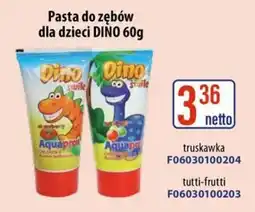 AT Pasta do zębów dla dzieci DINO oferta