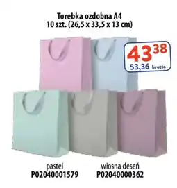 AT Torebka ozdobna A4 oferta