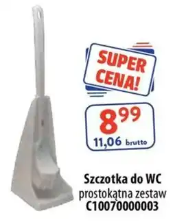 AT Szczotka do WC prostokątna zestaw oferta
