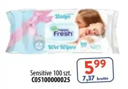 AT Wet Wipes Sensitive oferta