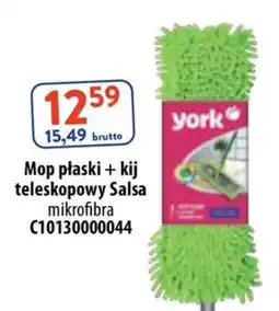 AT Mop płaski + kij teleskopowy Salsa mikrofiba oferta
