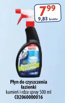 AT Płyn do czyszczenia łazienki kamień i rdza spray oferta