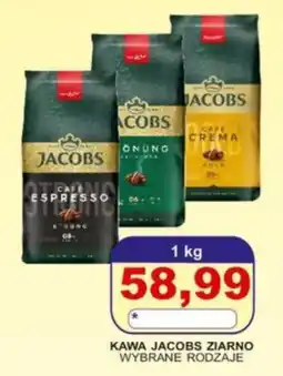 Primus Kawa Jacobs Ziarno Wybrane Rodzaje oferta