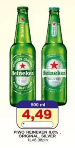 Primus Piwo Heineken 0,0% Original, Silver oferta