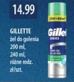 Drogerie Laboo GILLETTE żel do golenia oferta