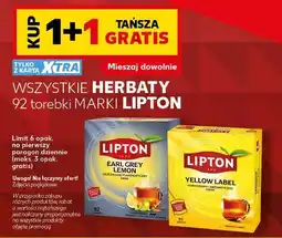Kaufland Wszystkie herbaty 92 torebki marki Lipton oferta