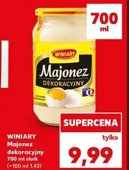 Kaufland Winiary Majonez dekoracyjny oferta