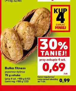 Kaufland Bułka fitness pszenno-żytnia oferta