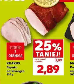 Kaufland Krakus Szynka od Szwagra oferta