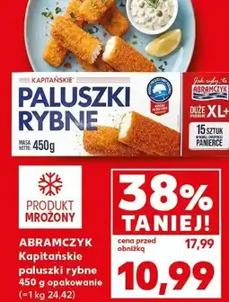 Kaufland Abramczyk Kapitańskie paluszki rybne oferta