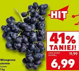 Kaufland Winogrona ciemne luzem oferta