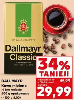 Kaufland Dallmayr Classic Kawa mielona oferta