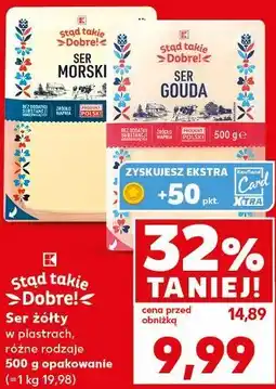 Kaufland Stąd takie Dobre! Ser żółty w plastrach oferta
