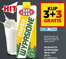 Kaufland Mlekovita Wypasione Mleko UHT 2% tł oferta