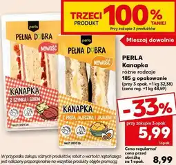 Kaufland Perla Kanapka różne rodzaje oferta