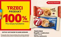 Kaufland 7Days Max Rogalik z nadzieniem różne rodzaje oferta