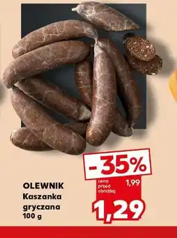 Kaufland Kaszanka gryczana Olewnik oferta