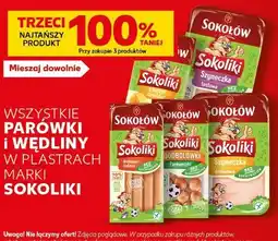 Kaufland Wszystkie parówki i wędliny w plastrach marki Sokoliki oferta