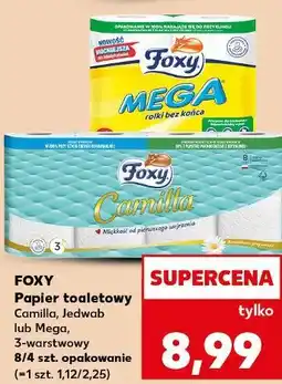 Kaufland Foxy Papier toaletowy Camilla, Jedwab lub Mega oferta