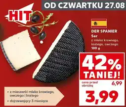 Kaufland Der Spanier Ser z mleka krowiego, koziego, owczego oferta