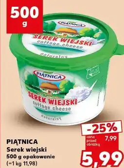 Kaufland Piątnica Serek wiejski oferta