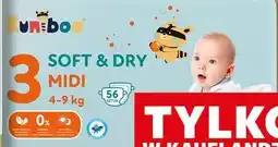 Kaufland Pieluchy Kuniboo Soft & Dry Midi 3 oferta