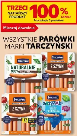 Kaufland Wszystkie parówki marki Tarczyński oferta
